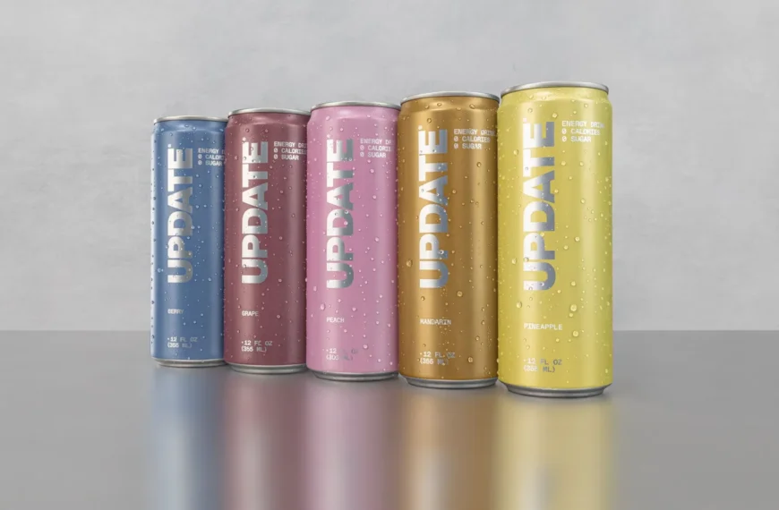 Kim Kardashian and Day Job Introduce Update and its Soft Take on Energy Drinks
