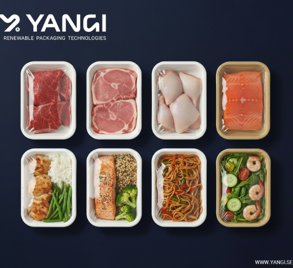 Yangi Launches Dry-Formed Fiber Tray for Meat, Fish and Ready Meal Packaging