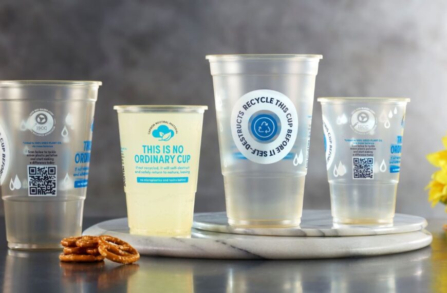 eGreen International introduces biodegradable cup in UK