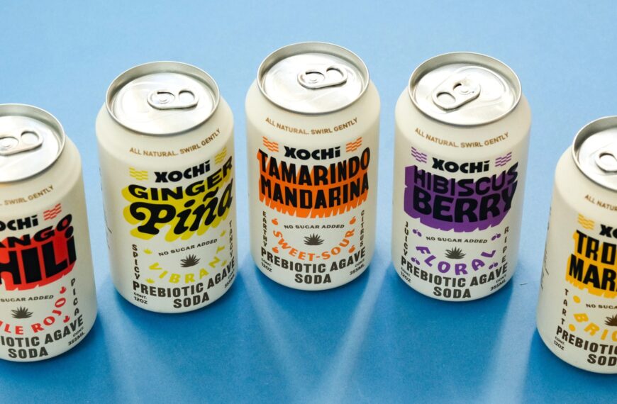 Kinoto Studio Turns Xochi’s Soda Packaging Into a Mexican Fiesta