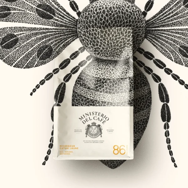 Ministerio del Café Serves Up Pointillism for Your Morning Brew