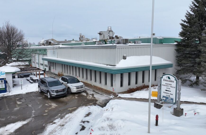 Cascades invests in Kingsey Falls facility upgrade