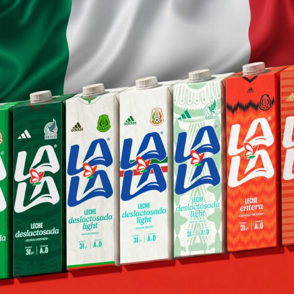 LALA Teams up with Conciergency to Create Mexican Soccer Jersey Milk Cartons
