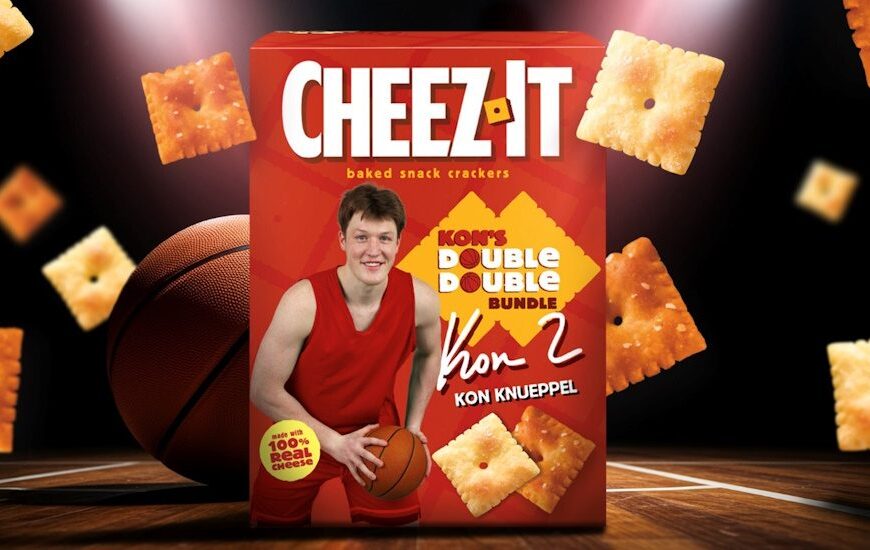 Cheez-It, basketball star Kon Kneuppel team up for LTO