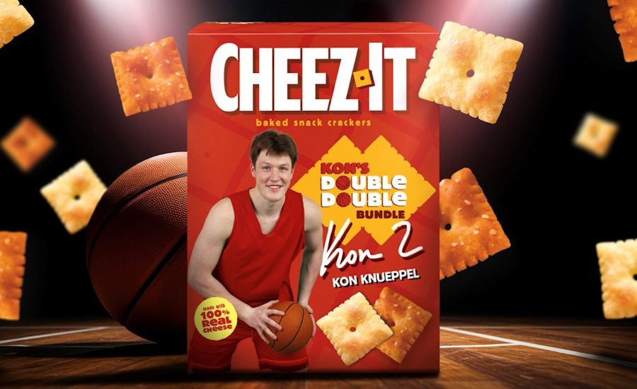 Cheez-It, basketball star Kon Kneuppel team up for LTO