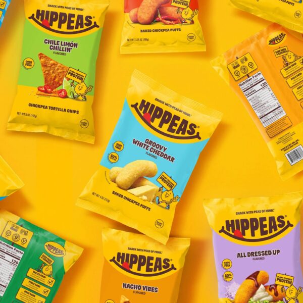 Hippeas Harnesses the Joy of Chickpeas in New Brand Refresh 