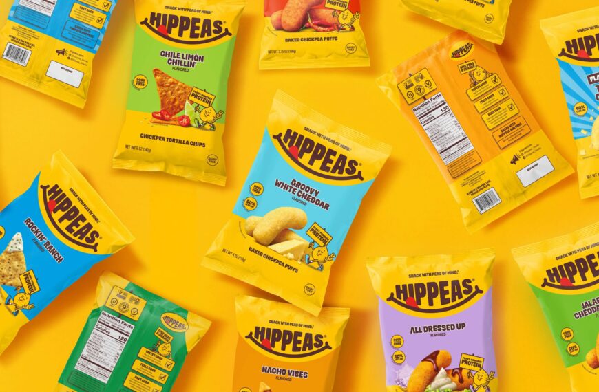 Hippeas Harnesses the Joy of Chickpeas in New Brand Refresh 
