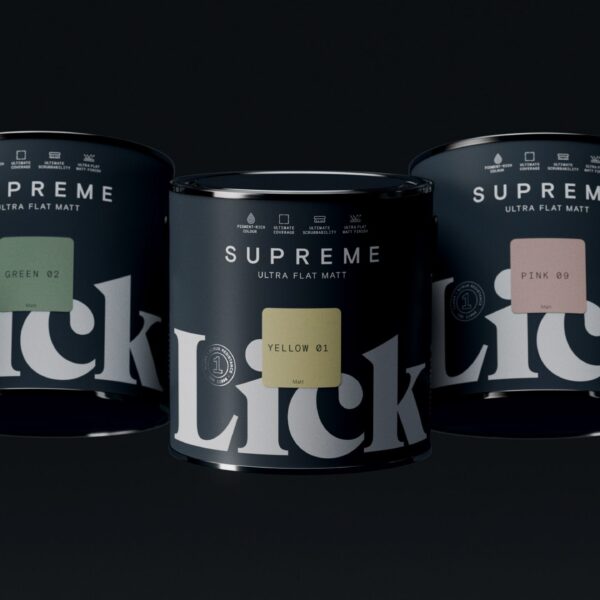 Lick Turns Paint Into a Statement Piece With its New Lick Supreme Range