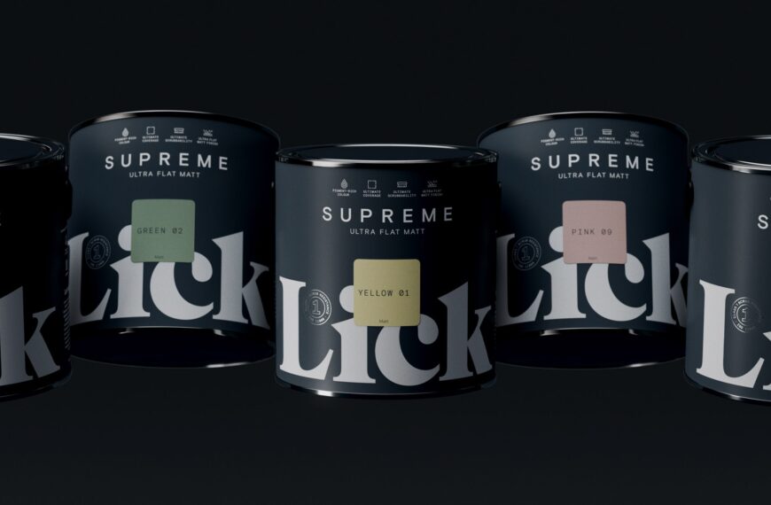 Lick Turns Paint Into a Statement Piece With its New Lick Supreme Range