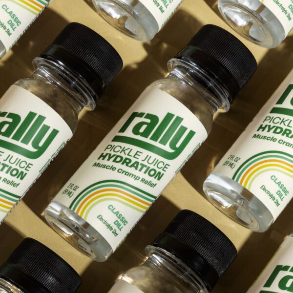 Rally Pickle Juice Launches with Retro Sports-Inspired Branding that’s Ready for Center Court