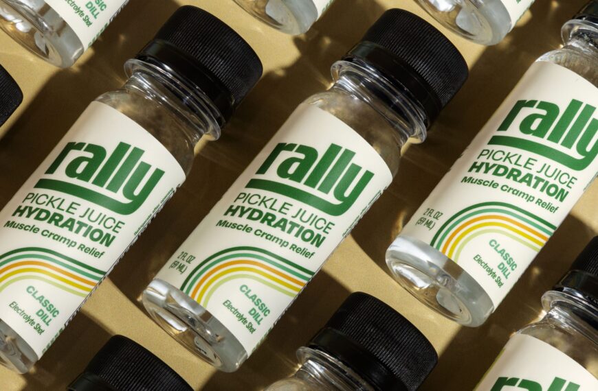 Rally Pickle Juice Launches with Retro Sports-Inspired Branding that’s Ready for Center Court