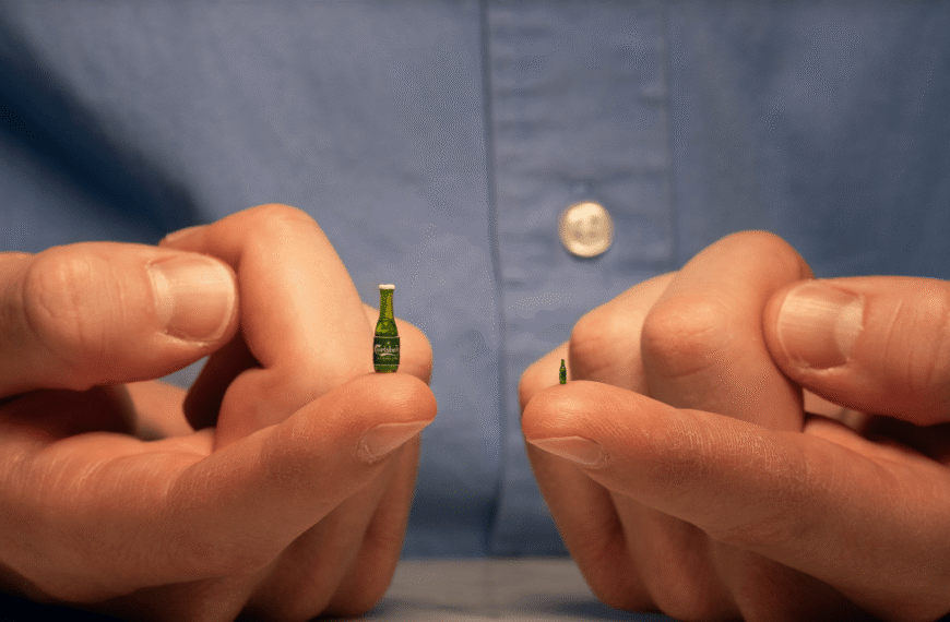 Swedish Students Break Months-Old World’s Smallest Beer Bottle Record