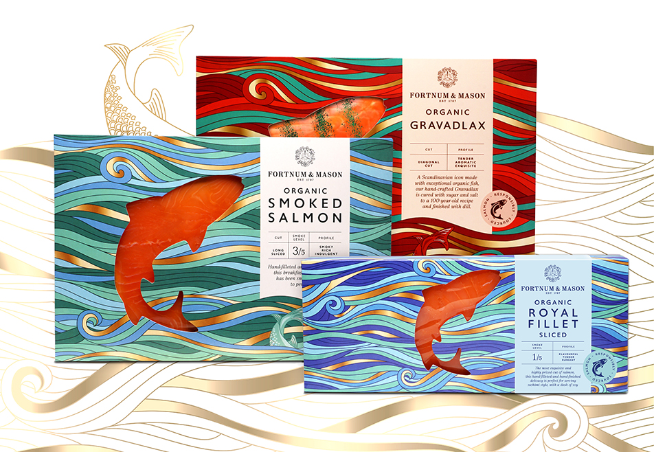 Fortnum & Mason’s Smoked Salmon Swims Right Off the Shelf