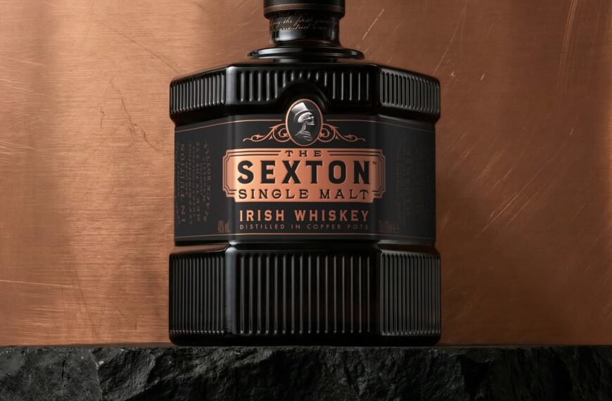Copper and Ribbed Glass Make Sexton Hard to Ignore