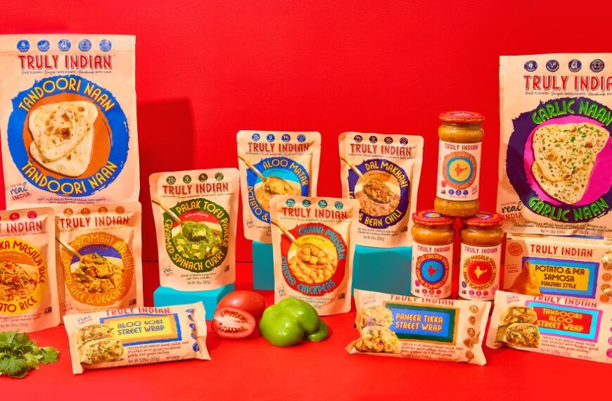 Truly Indian’s Street Food-Inspired Redesign Brings the Shelf to Life
