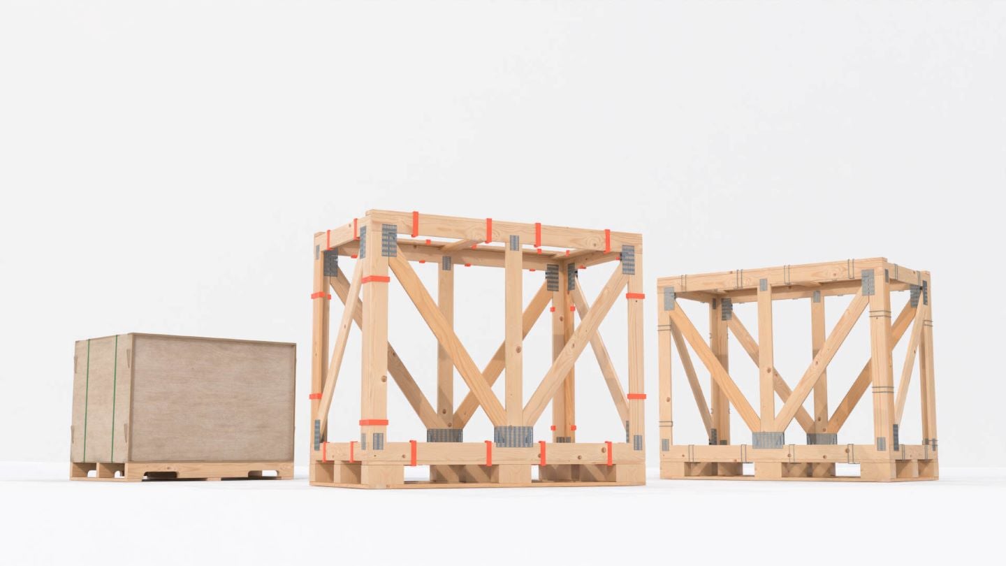 UFP Packaging introduces new nail-free crate systems