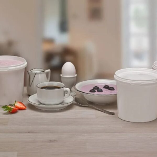 Amcor upgrades UniPak pot for dairy with reduced material use