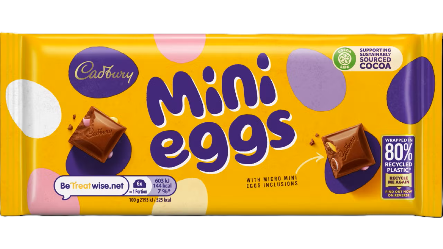 Mondelēz collaborates with Amcor for recycled Cadbury Easter packaging
