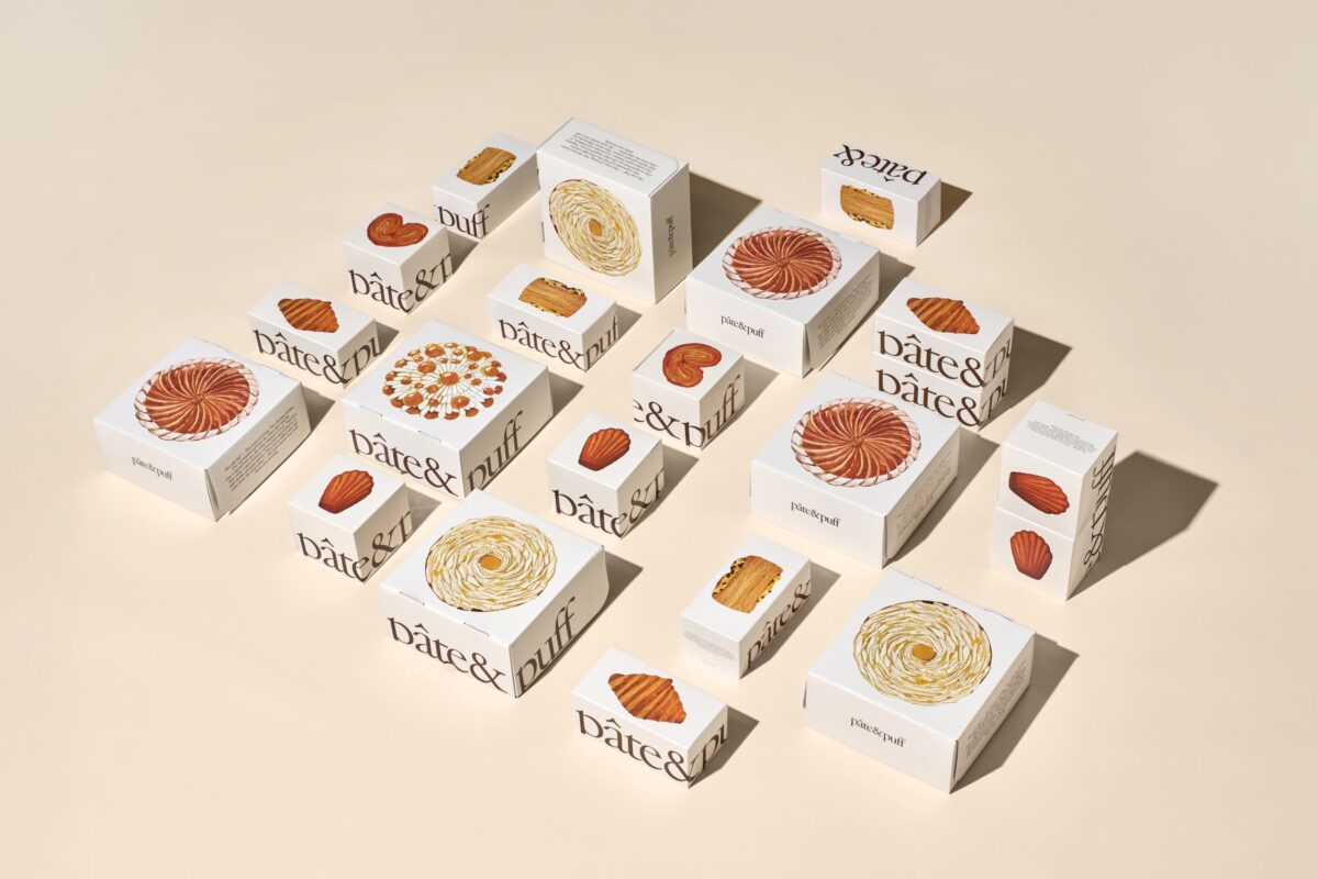 Pâte and Puff’s Luxe Identity Honors the Craft of Pastry Chefs