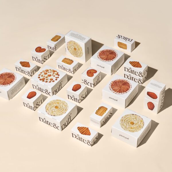 Pâte and Puff’s Luxe Identity Honors the Craft of Pastry Chefs