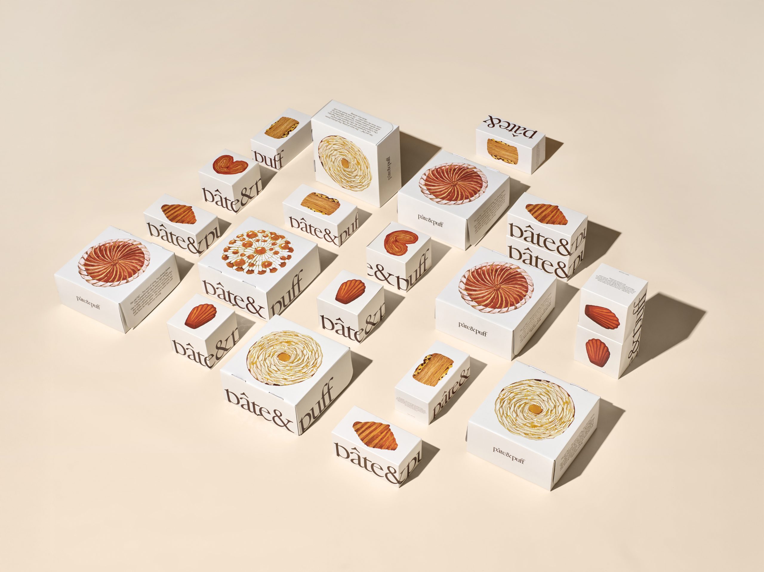 Pâte and Puff’s Luxe Identity Honors the Craft of Pastry Chefs