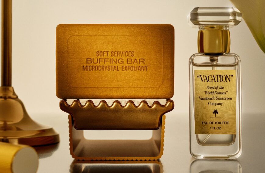 Skincare Power Couple Soft Services and Vacation Team Up for ‘Vacation’ Buffing Bar