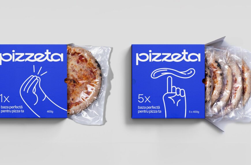 Pizzeta Is A Pizza Box That Speaks Italian Without Saying a Word