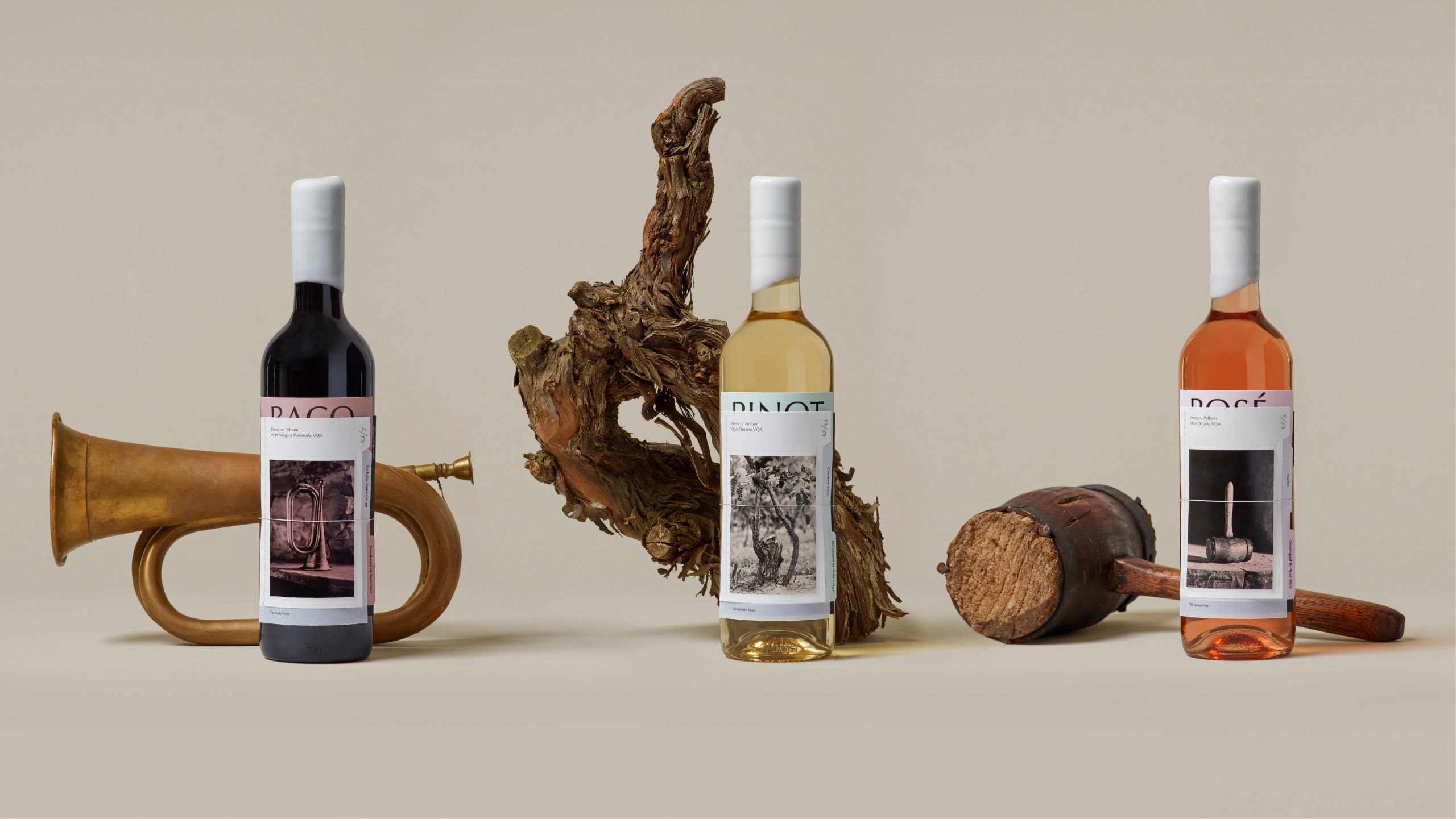 Zula Alpha Kilo Layers in Storytelling For Henry of Pelham’s Wine Labels