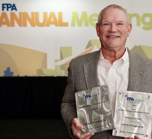 Accredo Packaging Recognized with Five Awards for Packaging Excellence