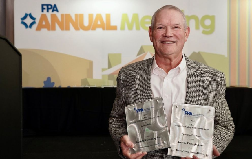 Accredo Packaging Recognized with Five Awards for Packaging Excellence