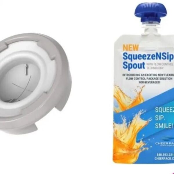 Cheer Pack leverages Aptar valve tech for no-spill pouch