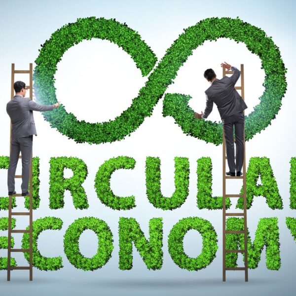 Packaging set for shake-up under EU Circular Act