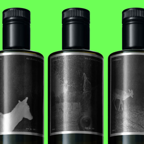 Forget Silly Squeeze Bottles For Olive Oil; D’Arbequina Uses Photos of Wild Deer