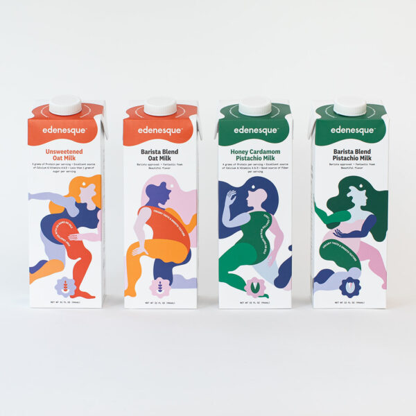 Edenesque Plant Milk Looks Like a Work of Art