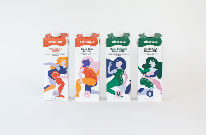 Edenesque Plant Milk Looks Like a Work of Art