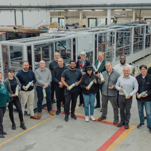 Frugalpac increases output with new paper bottle machine