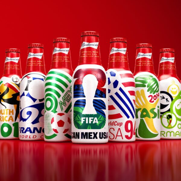 Budweiser Reveals JRK-Designed FIFA World Cup Anniversary Packs