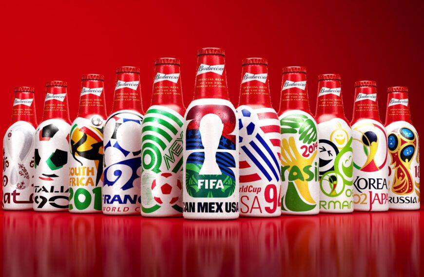 Budweiser Reveals JRK-Designed FIFA World Cup Anniversary Packs