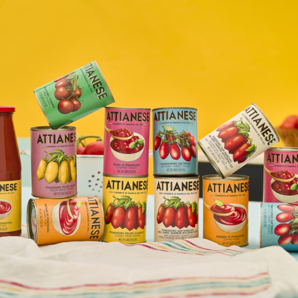 nju:design Revives 1950s Italian Illustration for Attianese Conserve