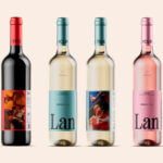 Gravita Pours Out a Clean Typographic Approach With Lan Wines Refresh