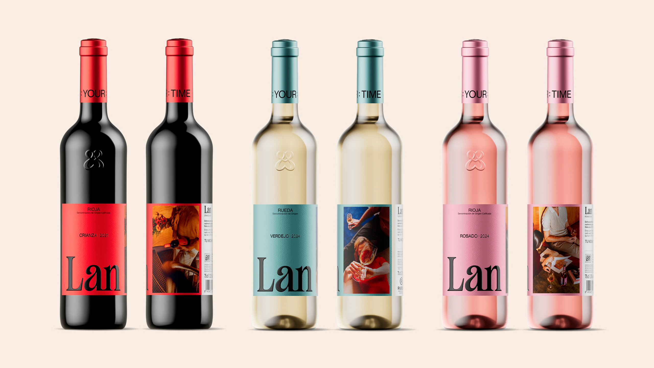 Gravita Pours Out a Clean Typographic Approach With Lan Wines Refresh