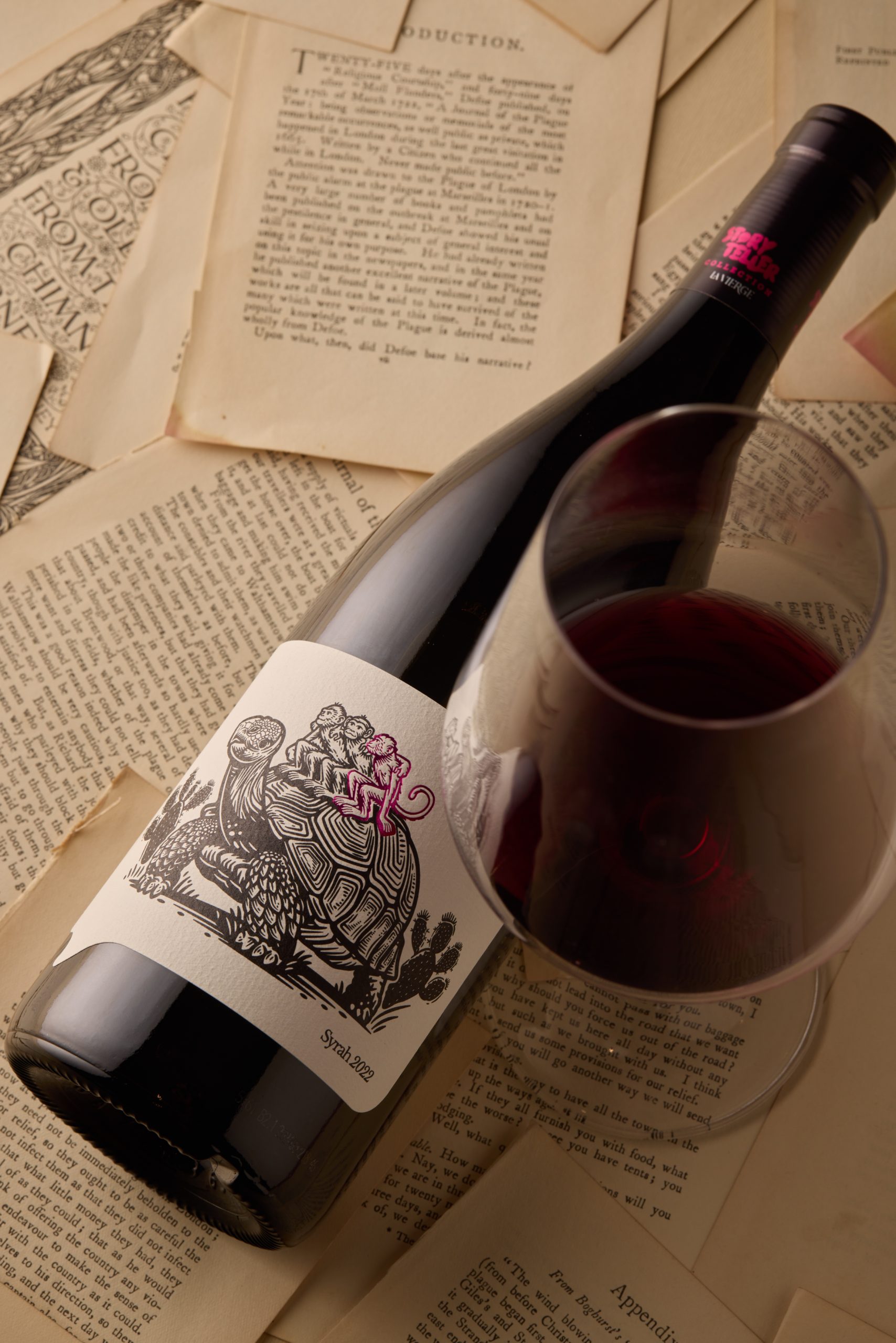 La Vierge Wines Spins a Tale with UV Light Ink for Its Storyteller Collection