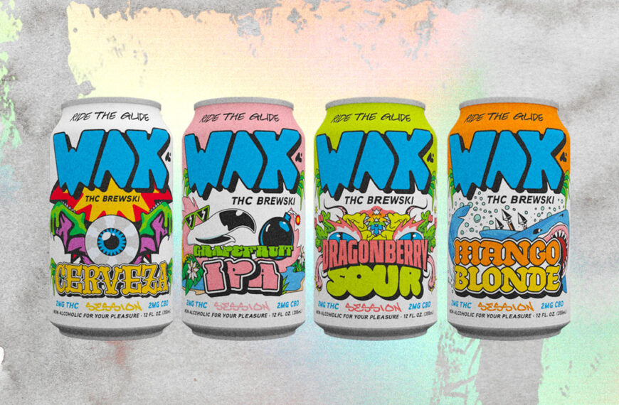 Gnarly Suds: Opprobriations Uses Skate Nostalgia to Brand Wax’s THC ‘Brewskis’