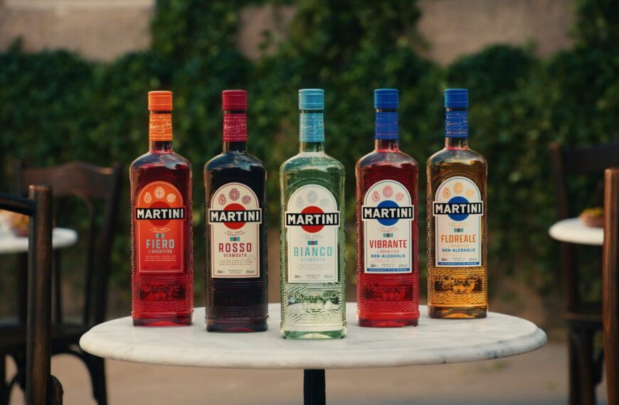 Stranger & Stranger Does it Again for Martini with a Sleek Redesign of Their Flagship Vermouth Range