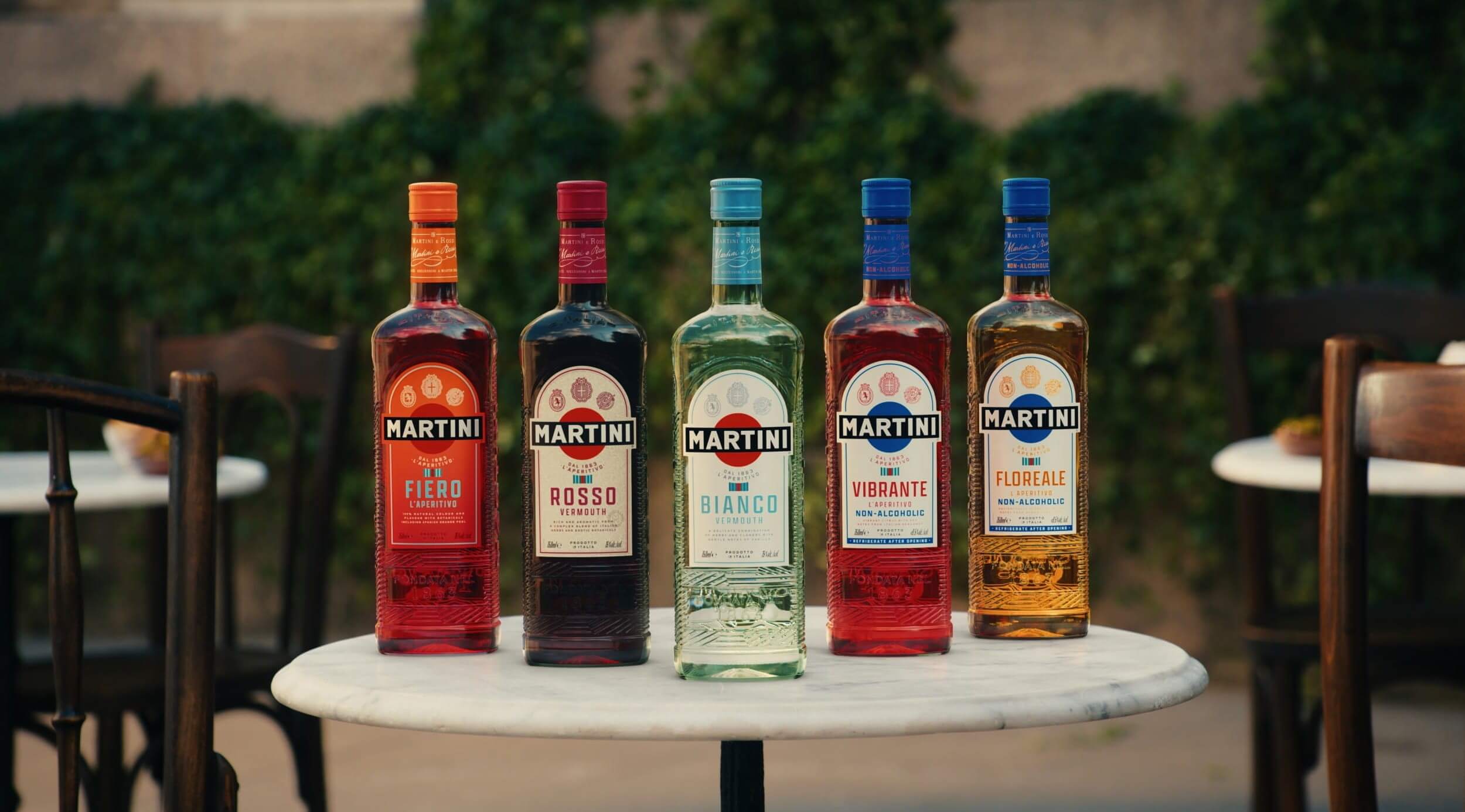 Stranger & Stranger Does it Again for Martini with a Sleek Redesign of Their Flagship Vermouth Range