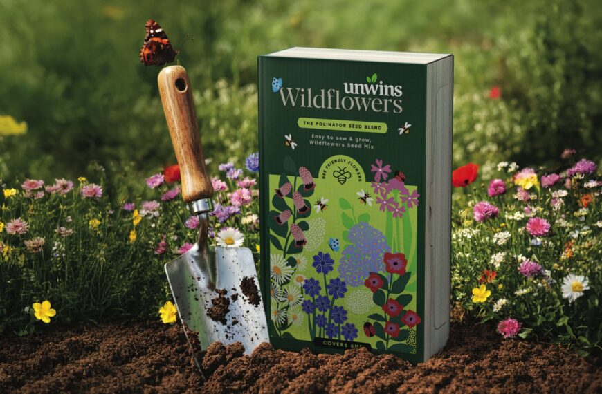 Unwins’ Wildflower Seed Mix Takes The Sting Out Of Gardening