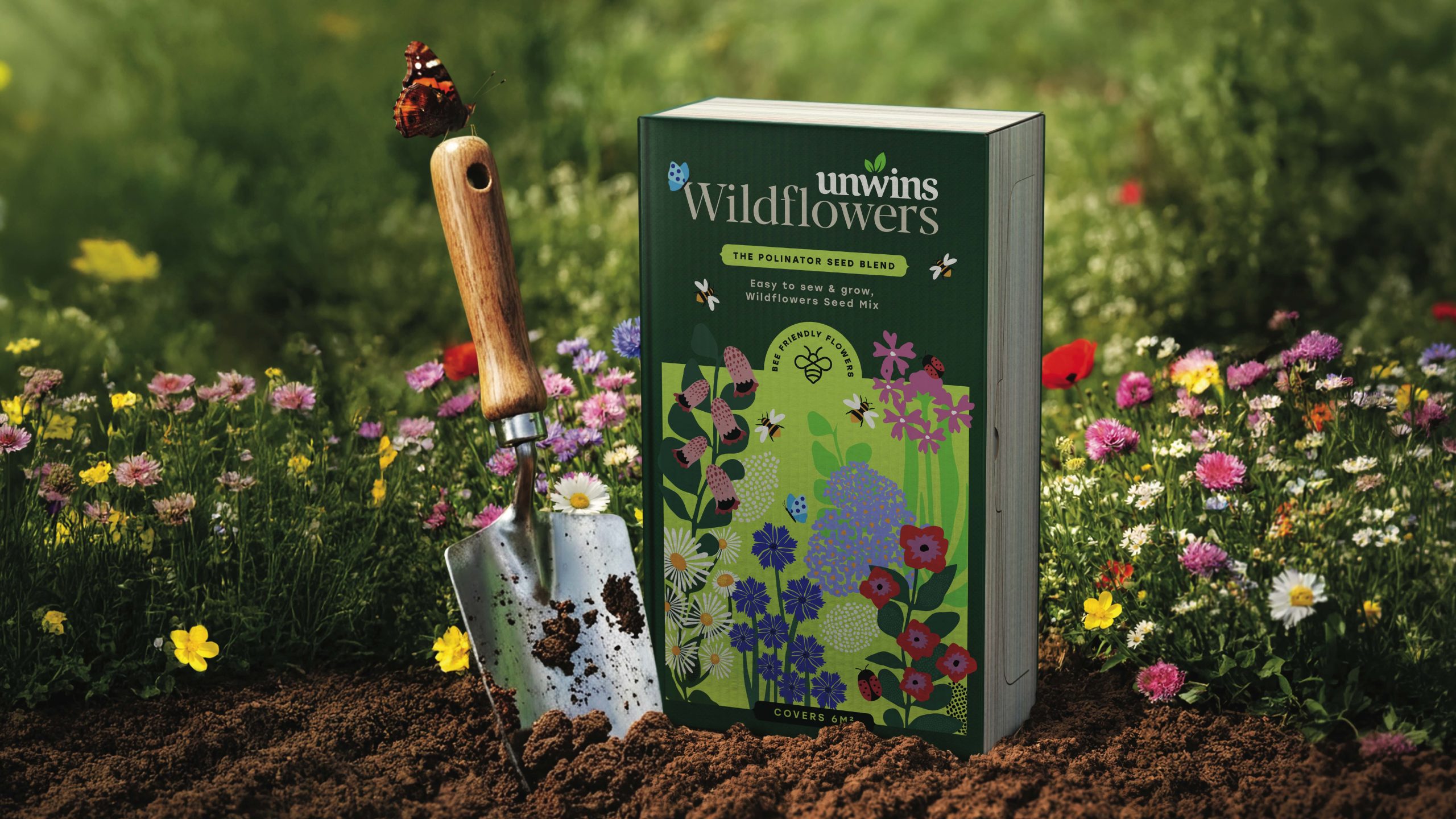 Unwins’ Wildflower Seed Mix Takes The Sting Out Of Gardening