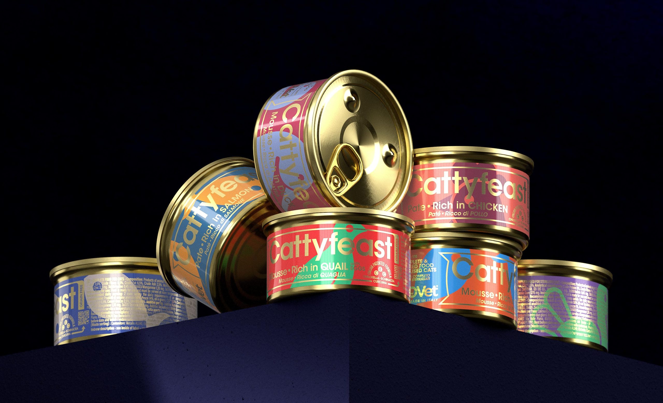Cattyfeast Turns Cat Food Into Design Purrfection