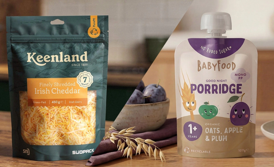 SÜDPACK Highlights Innovative Pouch Packaging for Grated Cheese, Fruit Purées
