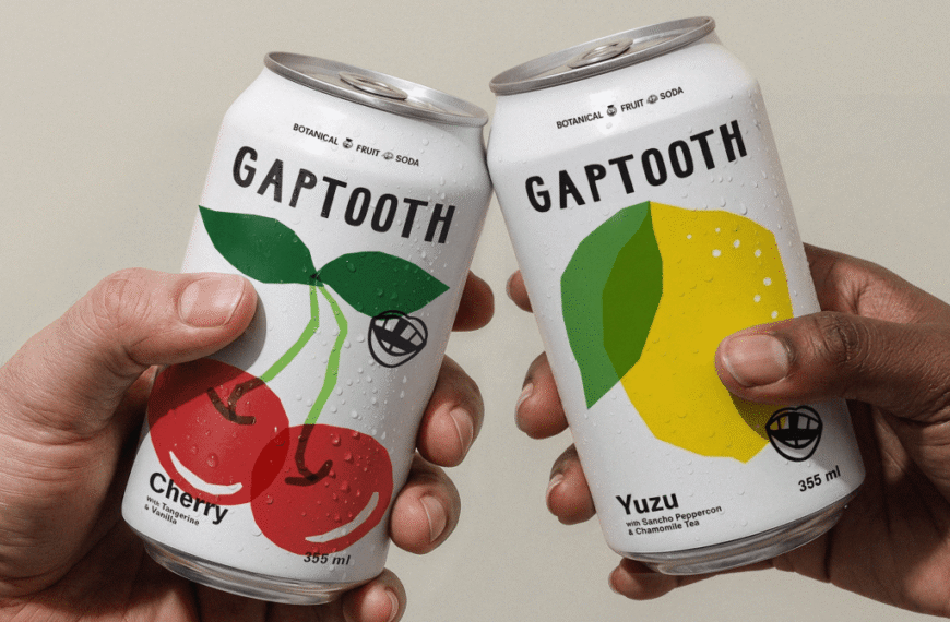 Gap Tooth Soda Is Imperfect and Proud of It